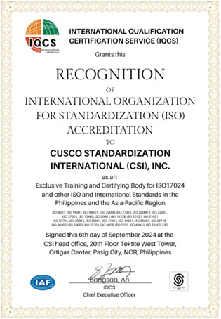IQCS Accreditation