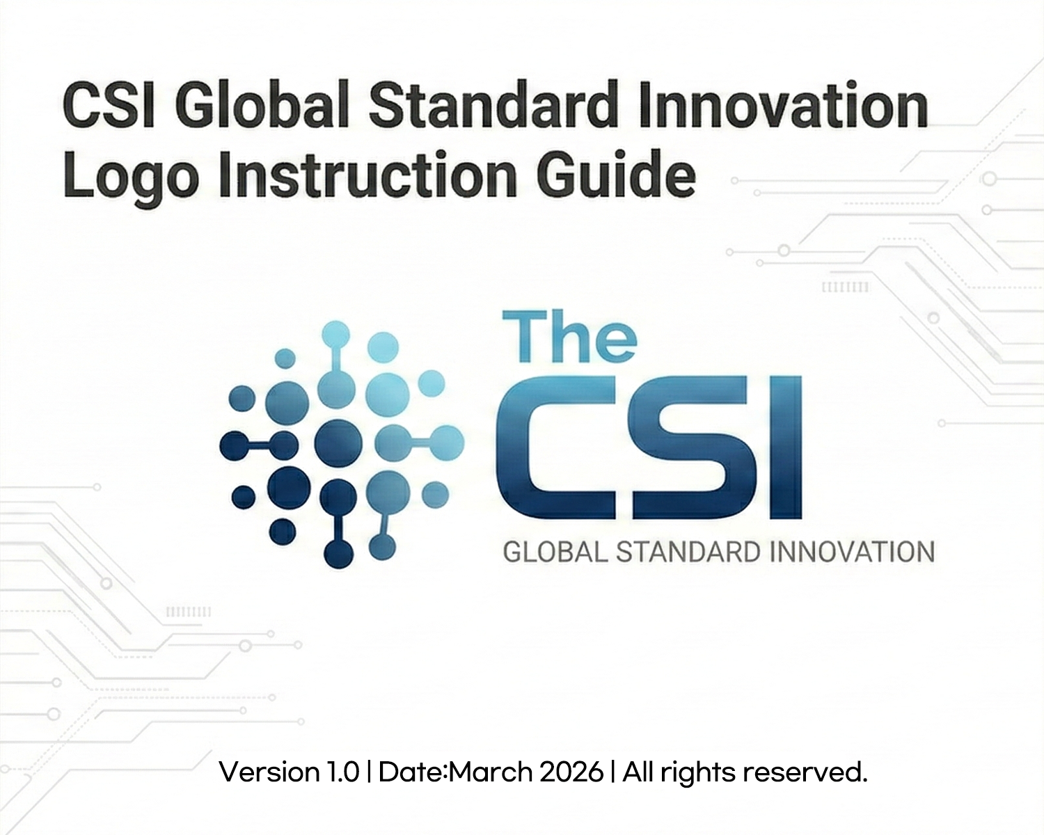 Logo Instruction Guide