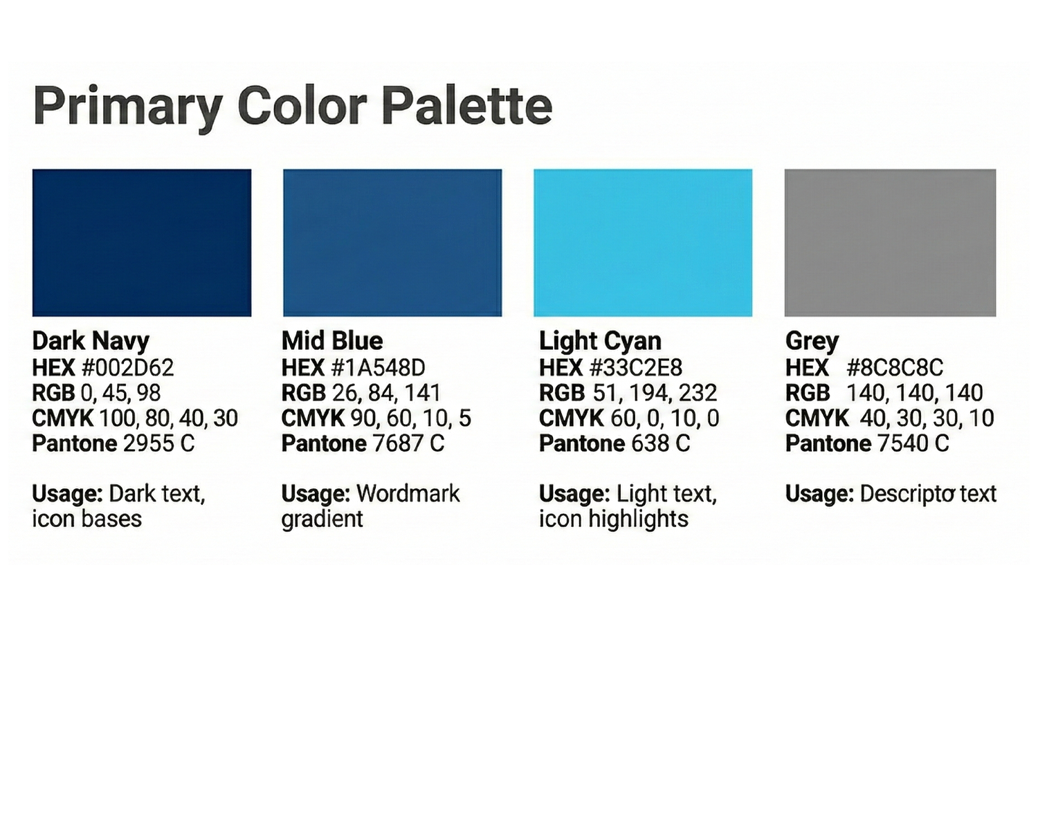 Primary Color Palette